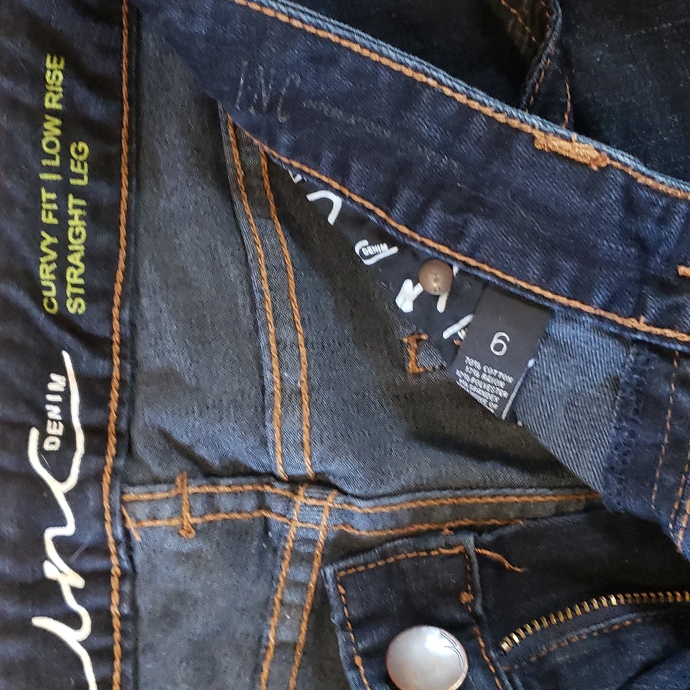 INC curvy fit size 6 jeans